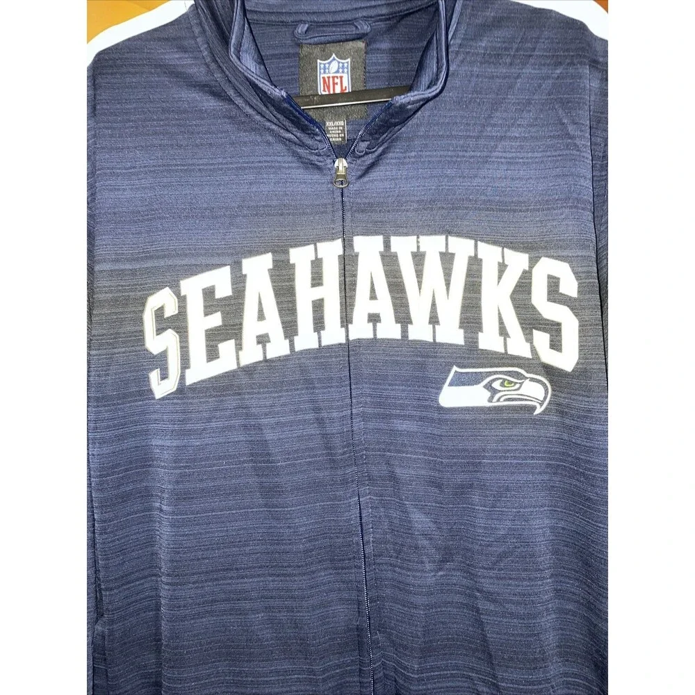 NFL Seattle Seahawks Jacket Men's 2XL Blue
